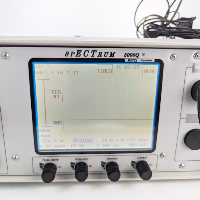 Mecta Spectrum 5000Q Electroconvulsive ECT Shock Therapy CHD Medical