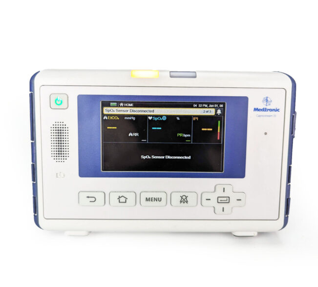 Medtronic Capnostream 35 Respiratory Monitor EtCO2 SPO2 w/ Pole Clamp ...