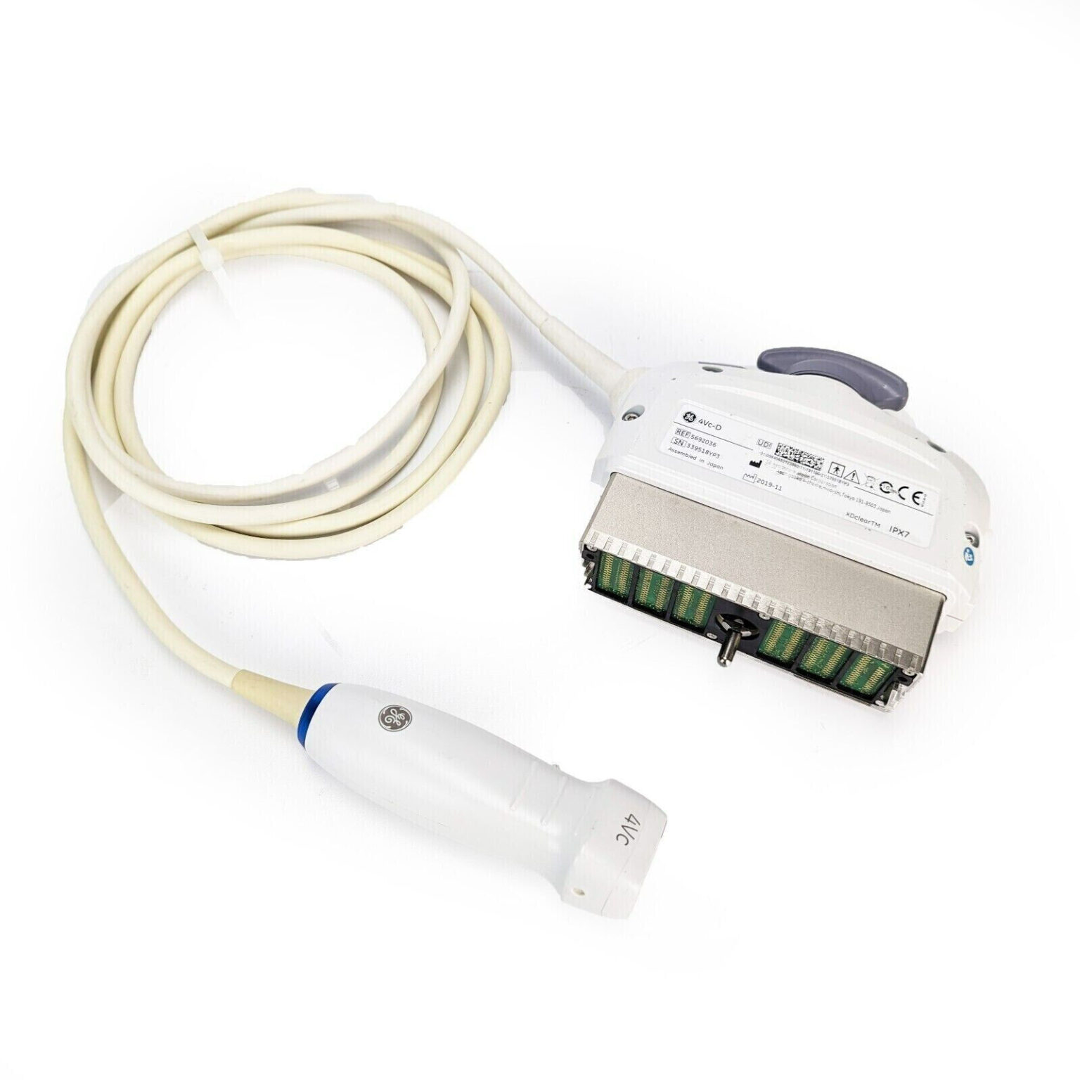 GE 4VCD 4D Matrix Cardiac Phased Ultrasound Probe Transducer CHD Medical