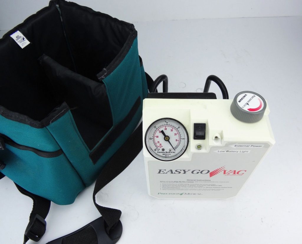Precision Medical PM65 EasyGo Vac Aspirator Vacuum Suction Pump CHD
