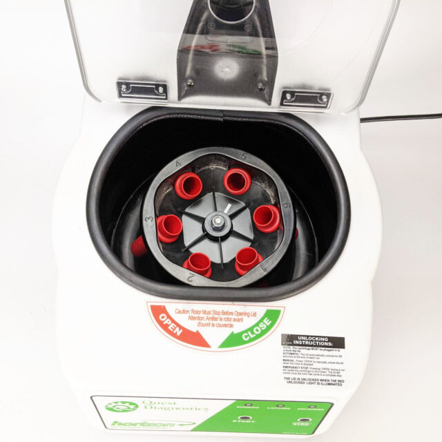 Quest Diagnostic Horizon 642E Centrifuge w/ 6 Tubes CHD Medical