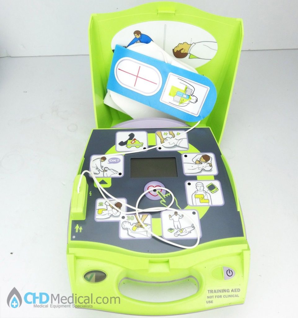 Zoll AED Plus Trainer w/ Pads for Training CPR/Basic Life Support CHD