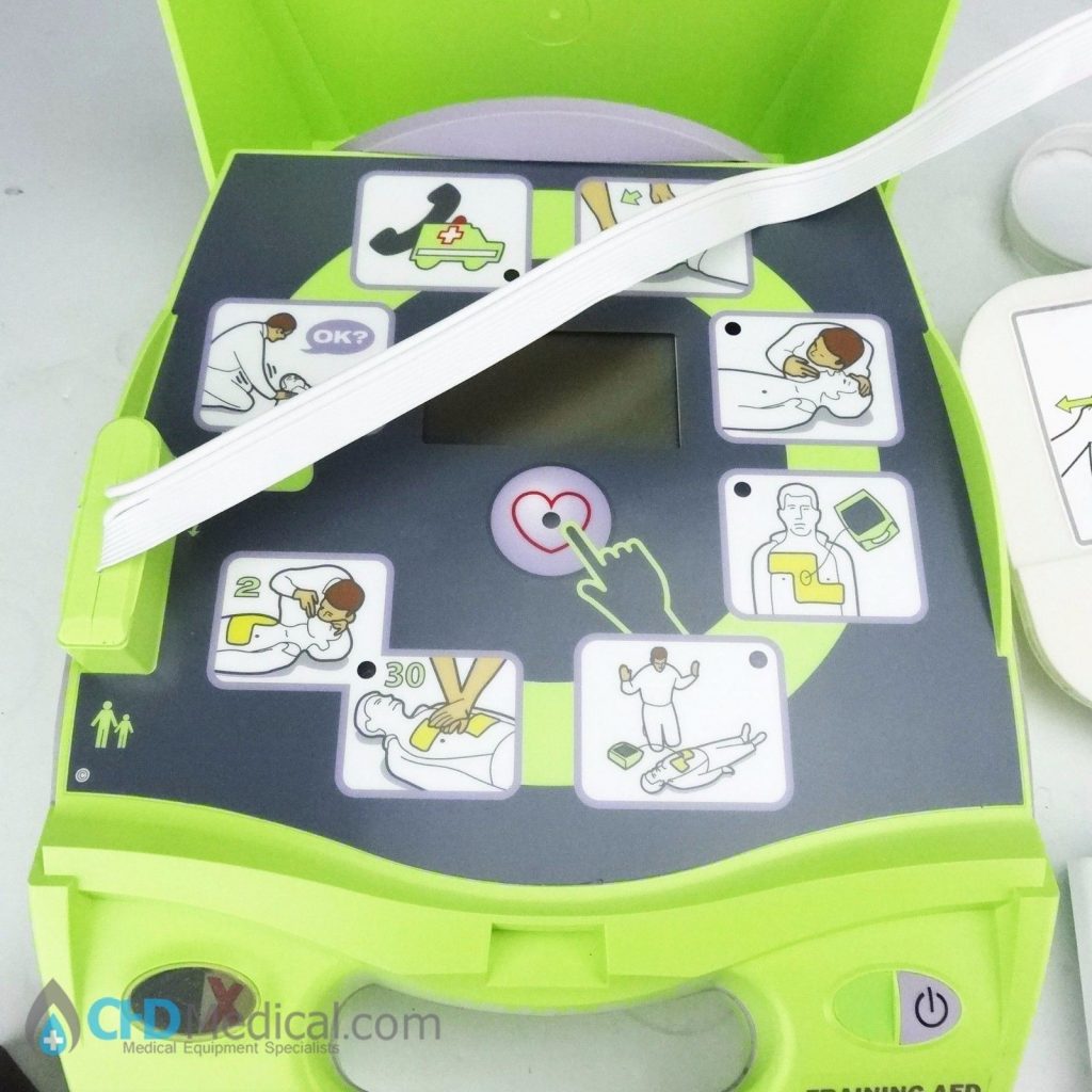 Zoll AED Plus Trainer w/ Pads & Remote Training CPR/Basic Life Support