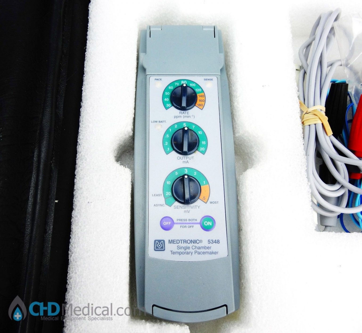 MEDTRONIC-5348-SINGLE-CHAMBER-TEMPORARY-PACEMAKER-272231952327-4 - CHD ...