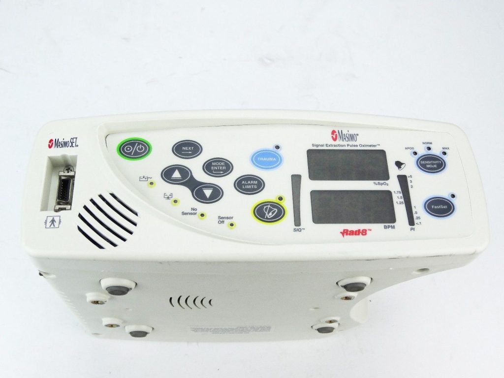 Masimo Rad 8 SET Rainbow Pulse Oximeter Radical Ox CHD Medical
